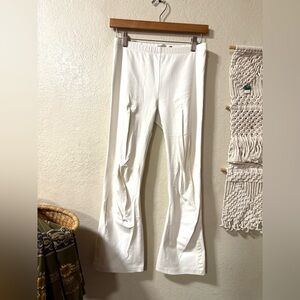 Elaine Kim Chic White Cropped Pants